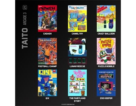 EVERCADE Taito Arcade 3 Cartridge