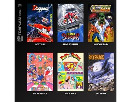 EVERCADE Toaplan Arcade Collection 4 Cartridge