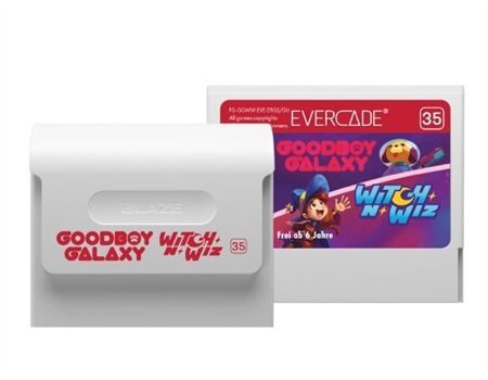 EVERCADE Goodboy Galaxy / Witch n Wiz Cartridge