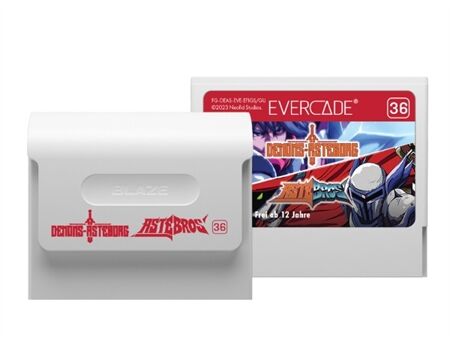EVERCADE Demons of Asteborg / Astebros Cartridge