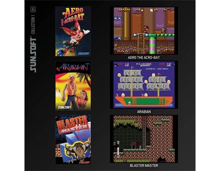 EVERCADE Sunsoft Collection 1 Cartridge