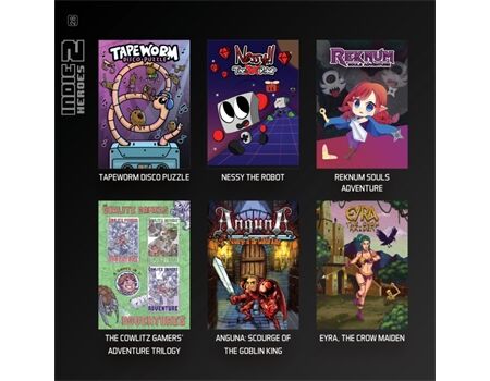 EVERCADE Indie Heroes Cartridge 2