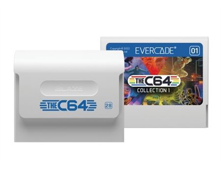 EVERCADE The C64 Collection 1 Cartridge 1 - Blue Collection