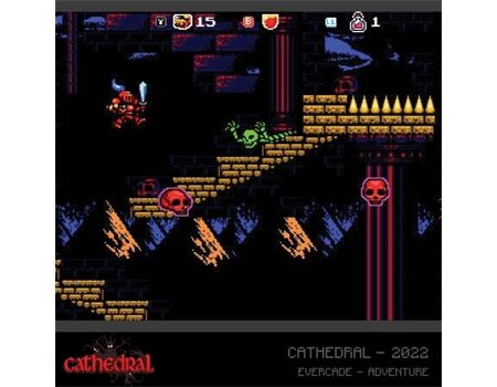 EVERCADE Alwa's/Cathedral Cartridge 27 - Red Collection