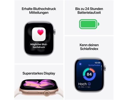 Apple DEMO Watch Series 11 (46mm) GPS M/L spacegrau/schw