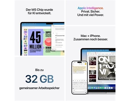 Apple MacBook Air 13,6" M5 512GB 16GB Mitternacht