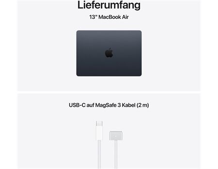 Apple MacBook Air 13,6" M5 512GB 16GB Mitternacht