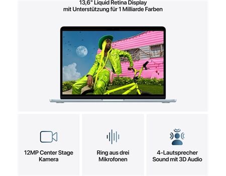 Apple MacBook Air 13,6" M5 512GB 16GB Himmelblau