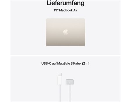Apple MacBook Air 13,6" M5 512GB 16GB Polarstern