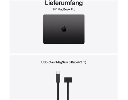 Apple MacBook Pro 14" M5 Pro 1TB 24GB Space Schwarz