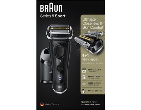 Braun 9352cc Sport Series 9