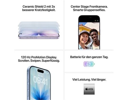 Apple iPhone 17 DE (256GB) schwarz