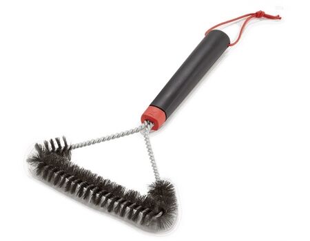 WEBER Dreiseitige Grillbürste (30cm)