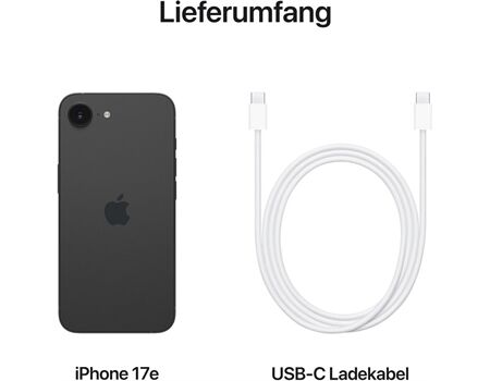 Apple iPhone 17e (256GB) schwarz