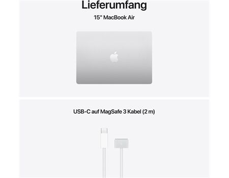 Apple Macbook Air 15,3" M5 512Gb 16GB Silber
