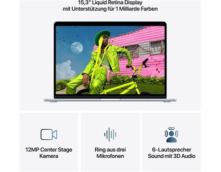 Apple Macbook Air 15,3" M5 512Gb 16GB Himmelblau