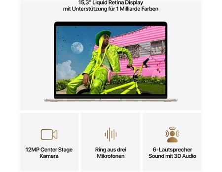 Apple Macbook Air 15,3" M5 512Gb 16GB Polarstern