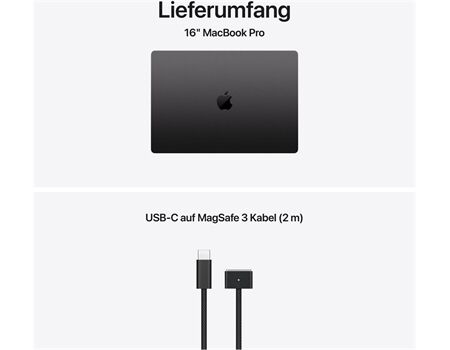Apple MacBook Pro 16" M5 Pro 1TB 48GB Space Schwarz