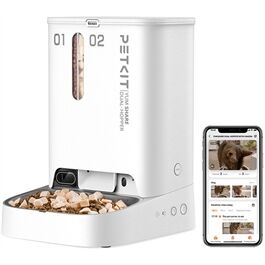PETKIT YUMSHARE Dual-Hopper Smart Pet Feeder with Camera