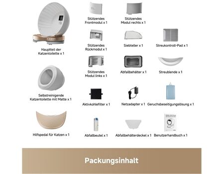 MOVA LR10 Prime intelligente Katzentoilette