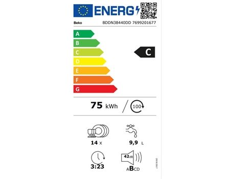 Beko B-Ware BDDN38440DD Unterbau 60cm / Schublade