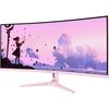 AROZZI TFT Nova 34" VA 165Hz curved pink AROZZI TFT Nova 34" VA 165Hz curved pink