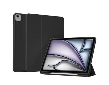 ACCEZZ Silikonhülle iPad Air 13" Schwarz