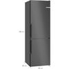Bosch B-Ware KGN36VXCT BlackInox EEK: C No-Frost