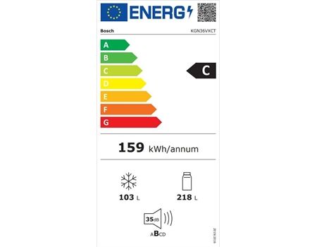 Bosch B-Ware KGN36VXCT BlackInox EEK: C No-Frost