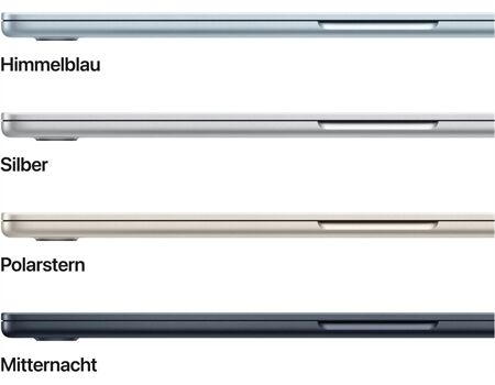 Apple MacBook Air 15,3" M5 1TB 16GB Mitternacht