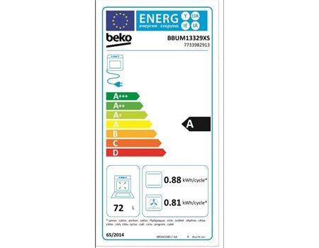Beko BBUM 13329 XS incl. Teleskopauszug