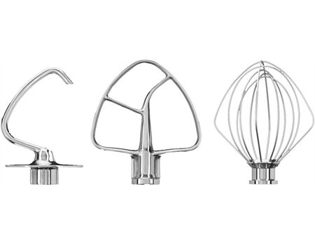 Kitchen-Aid 5KSM5TH3PSS Edelstahlrührer 3er Set