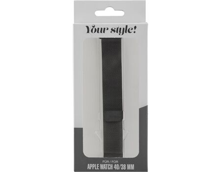 Peter Jäckel Band Apple Watch 40/41 mm milanaise black