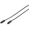Vivanco 46/40 10 Lichtleiterkabel Toslink, 1,0m