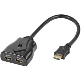 Vivanco 47/80 05 HDMI Umschalter 2-1 manuell Vivanco 47/80 05 HDMI Umschalter 2-1 manuell