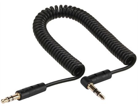 Vivanco 46/10 15WS Audiokabel, Spiralkabel, 1,5m