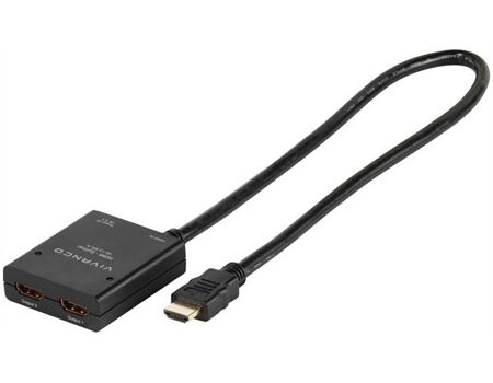 Vivanco 47/80 03 HDMI Signalverteiler, 1-2