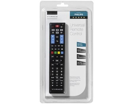 Vivanco RR 260 Ersatz Fernbedienung Philips TV ab 2000