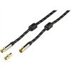 Vivanco 48/40 15GW Antennenkabel, Nylon, Ferritkern, vergo