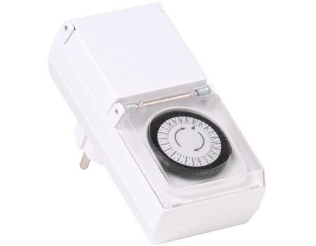 Vivanco T24 IP44 Outdoor Zeitschaltuhr mechanisch