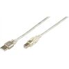 Vivanco PS B/CK17/18 USB 2.0 Kabel 1,8m transp.