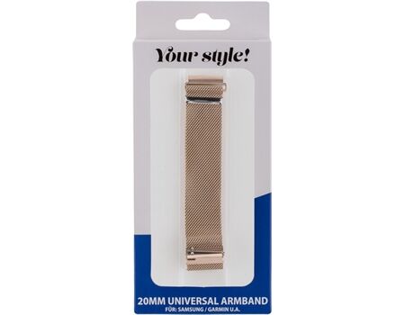 Peter Jäckel Armband Milanaise 20mm rosegold