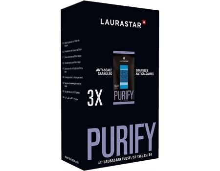 LauraStar 302.7800.898 AQUA Ersatzgranulat 3er-Pack S-Linie