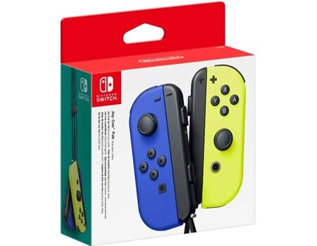 Nintendo Switch Joy-Con 2er-Set Blau/Neon-Gelb