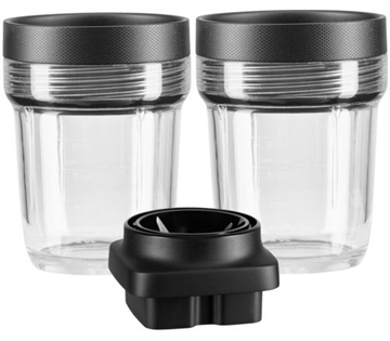 Kitchen-Aid 5KSB2040BBB Mixbehälter-Set für K400