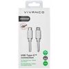 Vivanco DCVVUSBCC12W USB 2.0 Type C Kabel (1,2m)