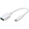 Vivanco USB3.0 Type C Adapter; Stecker ws. DCAVVUSBC30A02W