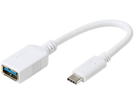 Vivanco USB3.0 Type C Adapter; Stecker ws. DCAVVUSBC30A02W
