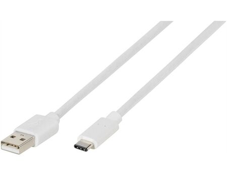 Vivanco USB 2.0 Type C Verbindung weiss DCVVUSBC20A05W