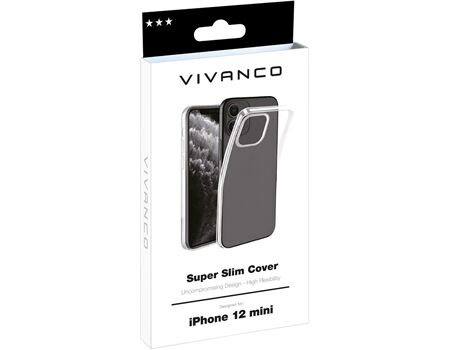 Vivanco iPhone 12 Mini Super SlimCover transp. SSCVVIPH12T